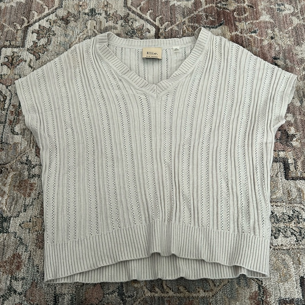 Short Sleeve Sweater